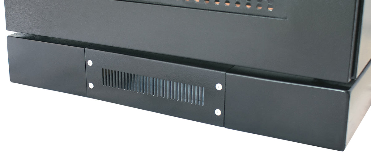Sockel für 19" Serverschränke, 600 (B) x 1000 (T) mm, schwarz Image 3