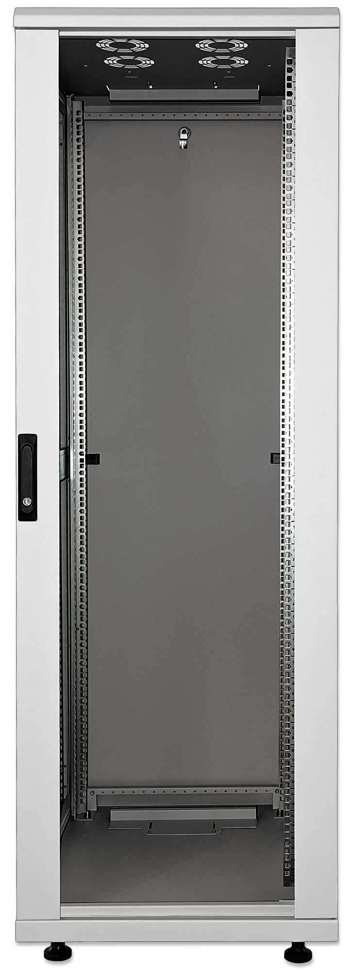 19" Netzwerkschrank, Standard Line, 26 HE, 600 (T) x 600 (B) mm, grau Image 3