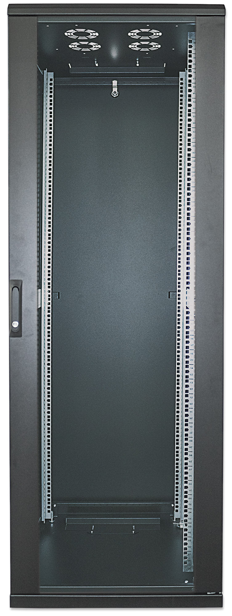 19" Netzwerkschrank, Standard Line, 26 HE, 800 (T) x 600 (B) mm, schwarz Image 3