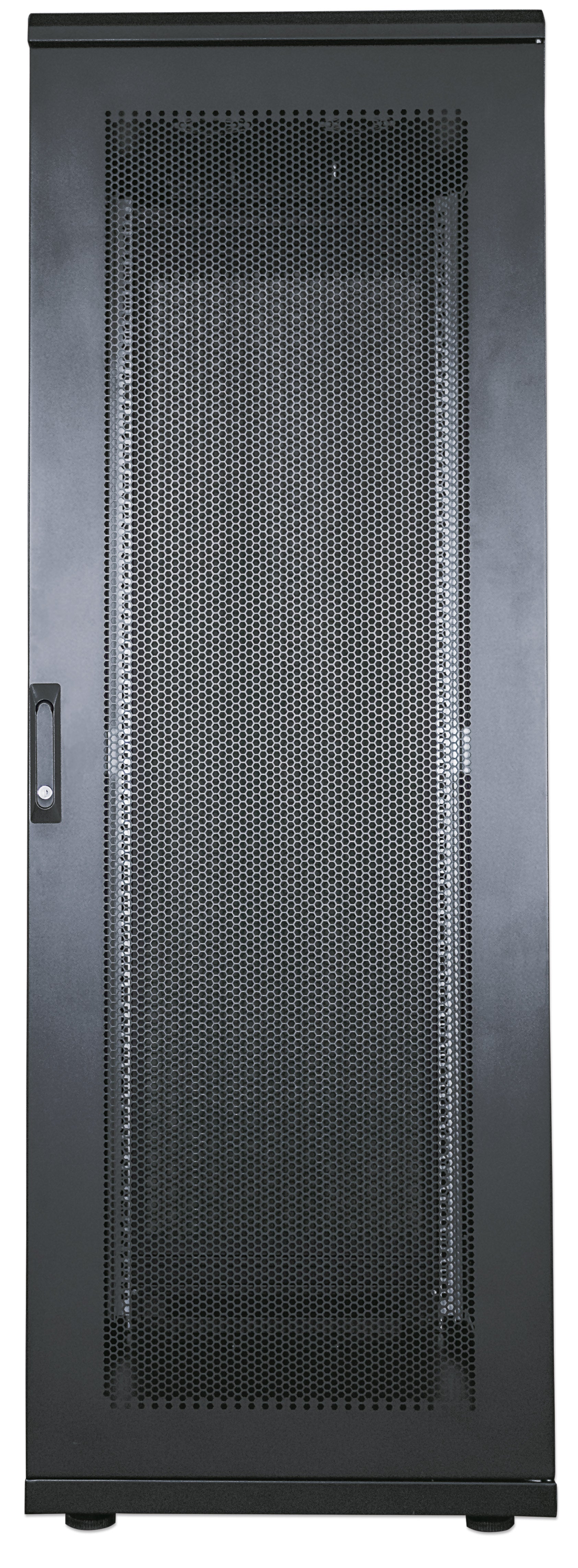 19" Serverschrank, Standard Line, 42 HE, 1000 (T) x 800 (B) mm, schwarz Image 3