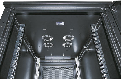 19" Serverschrank, Standard Line, 42 HE, 1000 (T) x 600 (B) mm, schwarz Image 6