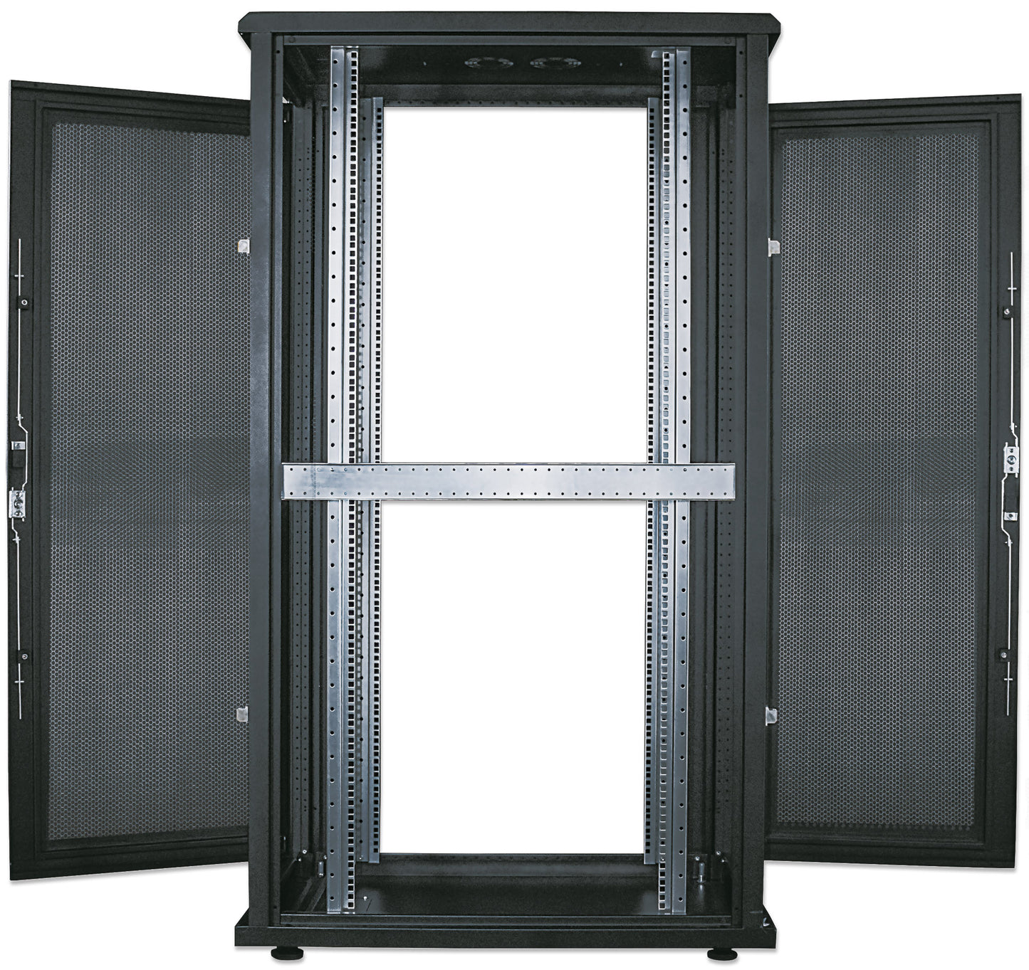 19" Serverschrank, Standard Line, 26 HE, 1000 (T) x 600 (B) mm, schwarz Image 9