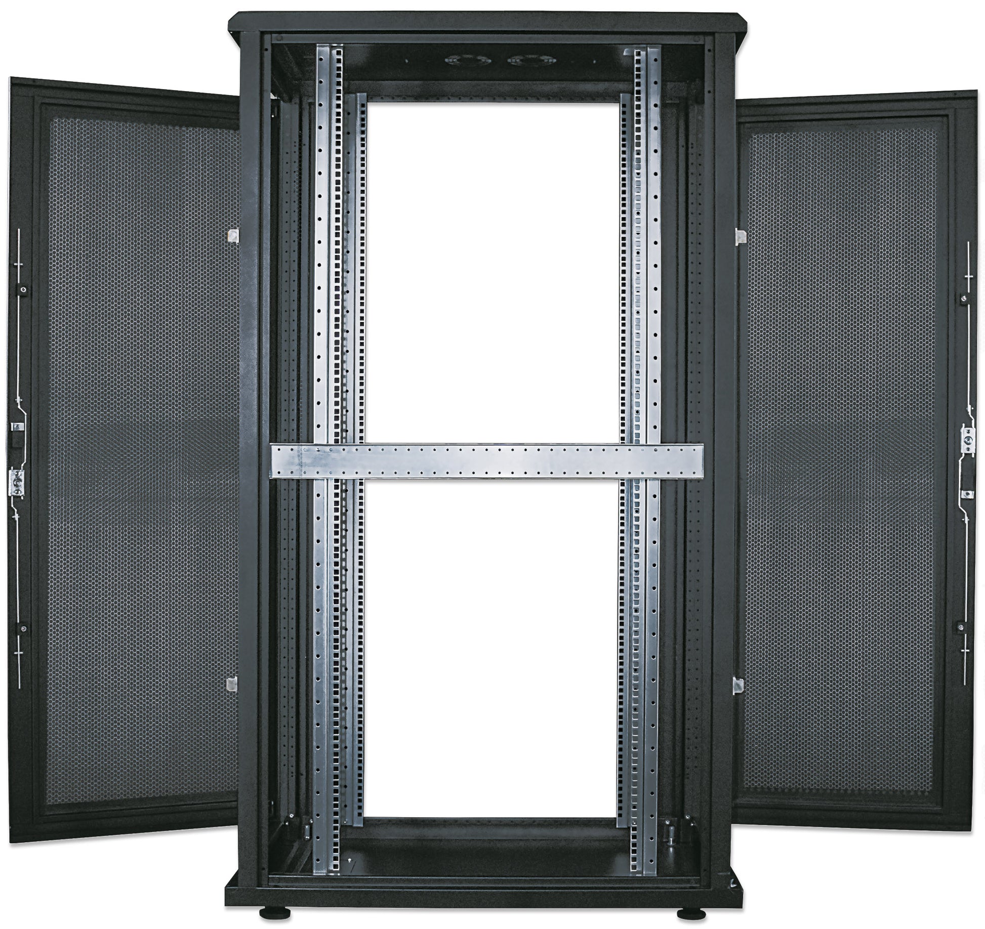19" Serverschrank, Standard Line, 26 HE, 1000 (T) x 600 (B) mm, schwarz Image 9