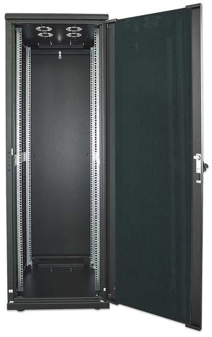 19" Netzwerkschrank, Standard Line, 42 HE,  800 (T) x 800 (B) mm, schwarz Image 5
