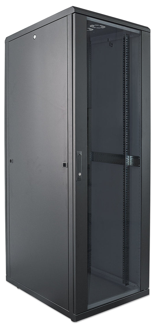 19" Netzwerkschrank, Standard Line, 26 HE, 600 (T) x 600 (B) mm, schwarz Image 2