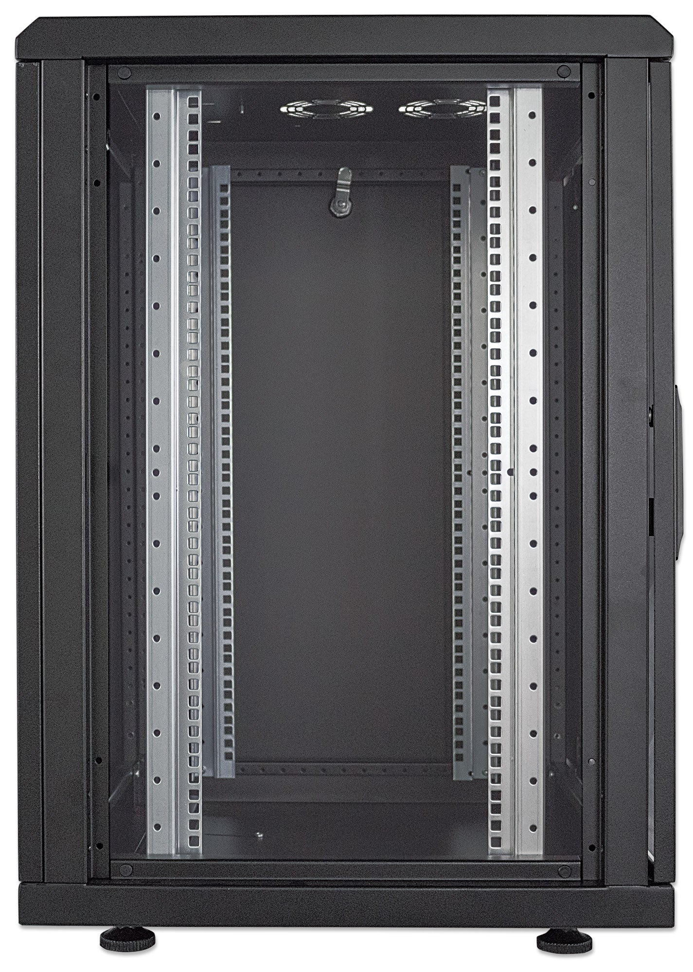 19" Netzwerkschrank, Standard Line, 16 HE, 600 (T) x 600 (B) mm, schwarz Image 4
