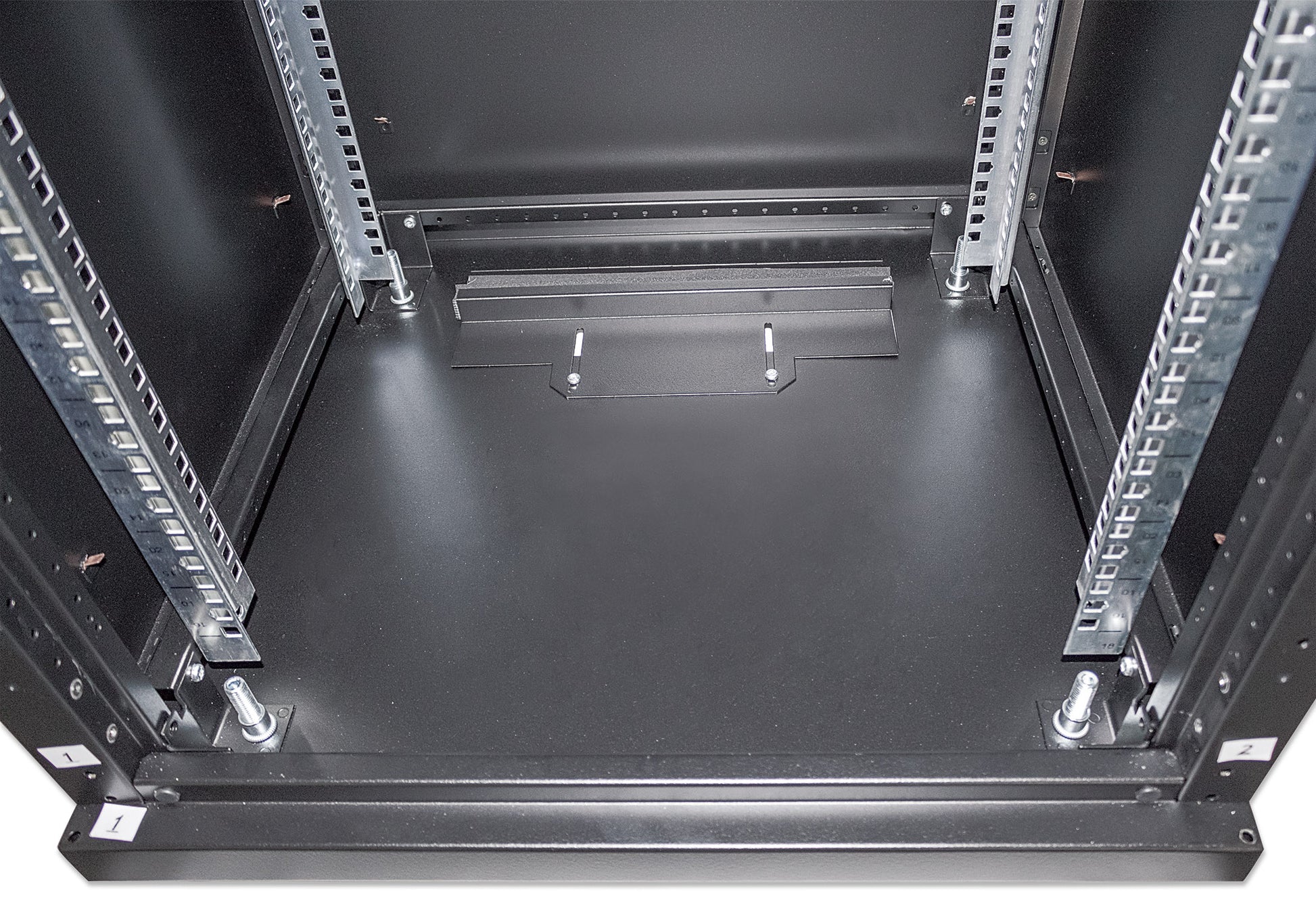 19" Netzwerkschrank, Standard Line, 16 HE, 600 (T) x 600 (B) mm, schwarz Image 8
