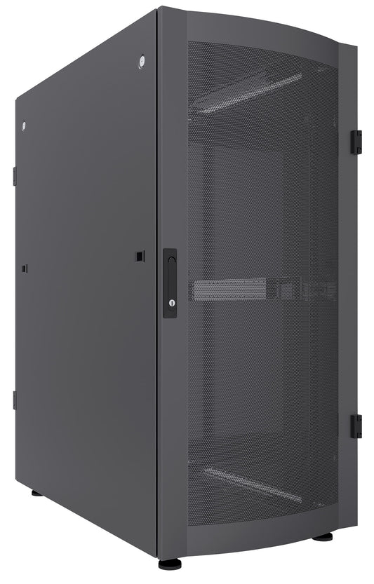 19" Serverschrank, Standard Line, 36 HE, 1200 (T) x 600 (B) mm, schwarz Image 2
