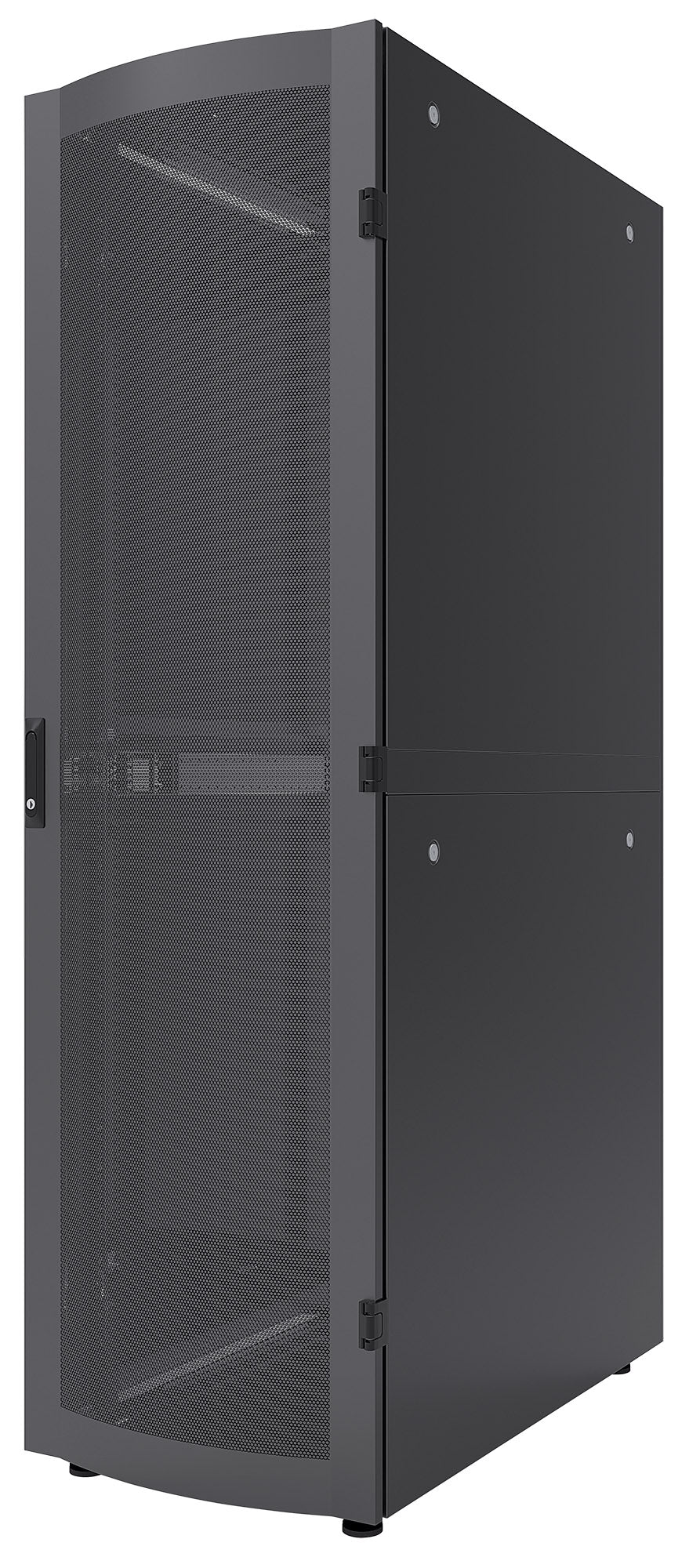 19" Serverschrank, Standard Line 42 HE, 1200 (T) x 600 (B) mm, schwarz Image 1
