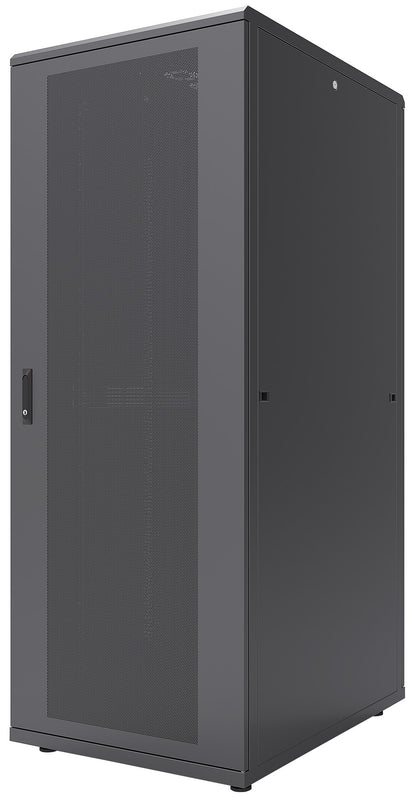 19" Serverschrank, Standard Line, 42 HE, 1200 (T) x 800 (B) mm, schwarz Image 1