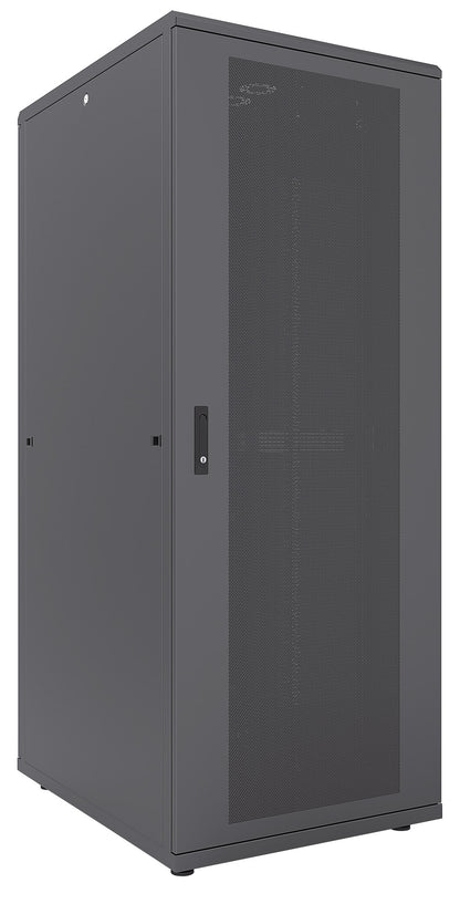 19" Serverschrank, Standard Line, 42 HE, 1200 (T) x 800 (B) mm, schwarz Image 2