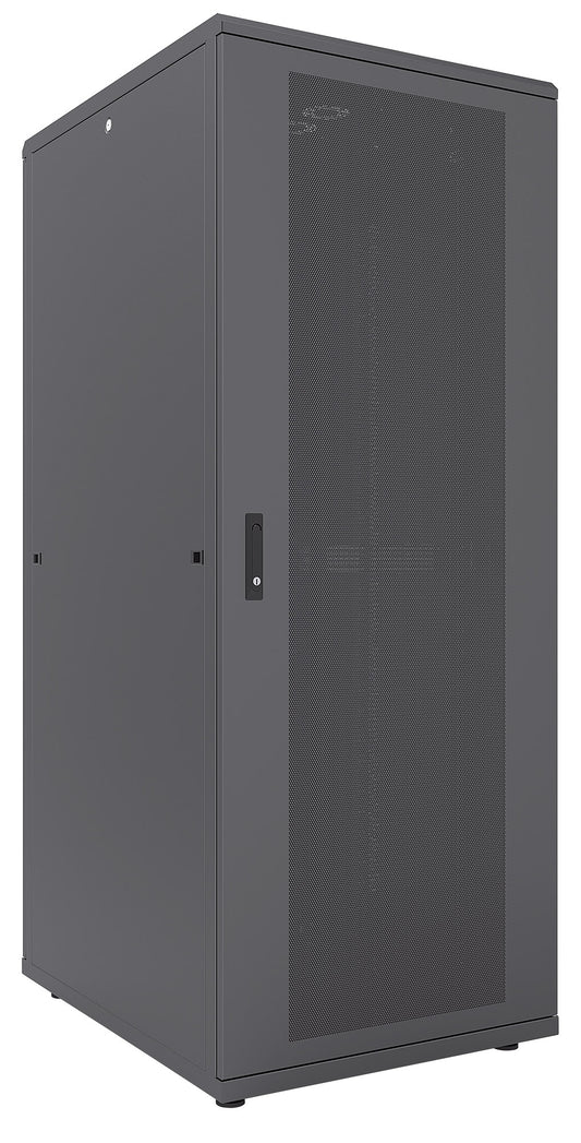 19" Serverschrank, Standard Line, 42 HE, 1200 (T) x 800 (B) mm, schwarz Image 2