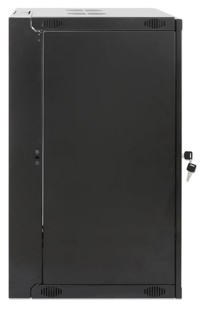 15 HE 19" Netzwerk-Wandverteiler mit Schwenkrahmen, Standard Line, 450 mm Tiefe, schwarz Image 5