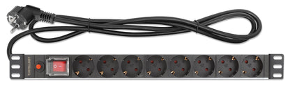 19" 8-fach Steckdosenleiste, Schutzkontakt Image 6