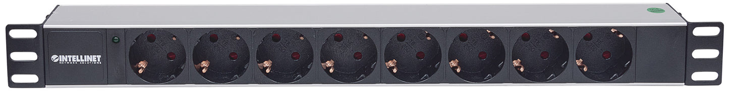 19" 8-fach Steckdosenleiste, Schutzkontakt Image 4