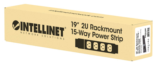 19" 15-fach Steckdosenleiste, Schutzkontakt Packaging Image 2