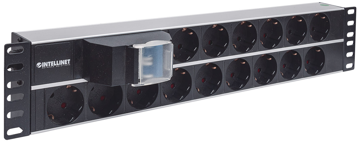 19" 15-fach Steckdosenleiste, Schutzkontakt Image 3
