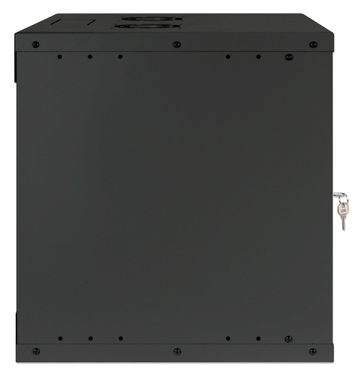 9 HE 19" Netzwerk-Wandverteiler, Basic Line, 400 mm Tiefe, schwarz Image 5