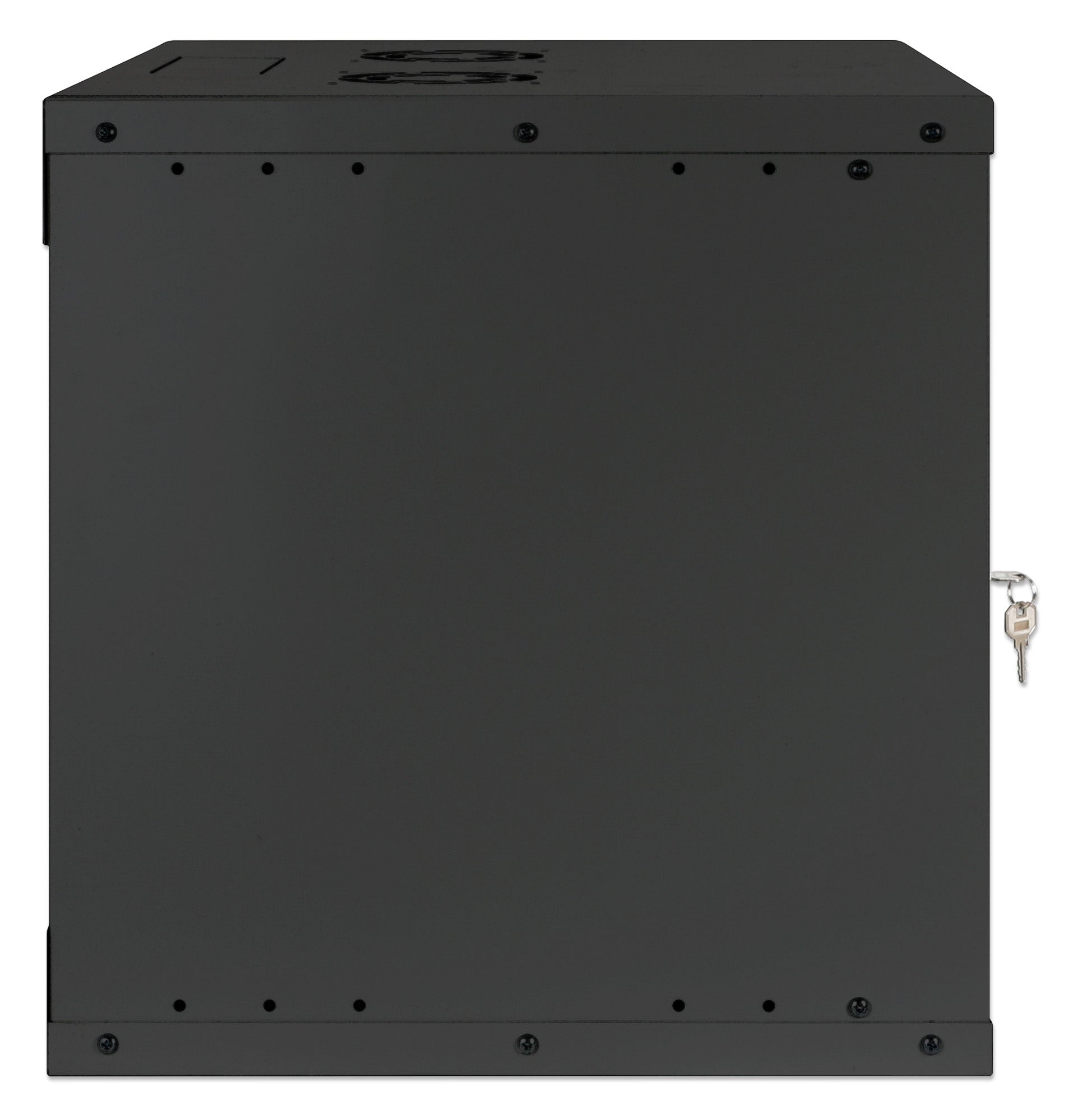 9 HE 19" Netzwerk-Wandverteiler, Basic Line, 400 mm Tiefe, schwarz Image 5