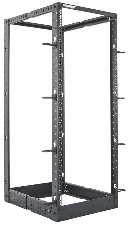 19" Netzwerk-Laborgestell, freistehend, 4 Tragschienen, 26 HE Image 2