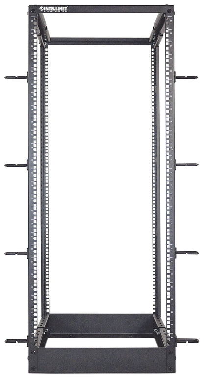 19" Netzwerk-Laborgestell, freistehend, 4 Tragschienen, 26 HE Image 3