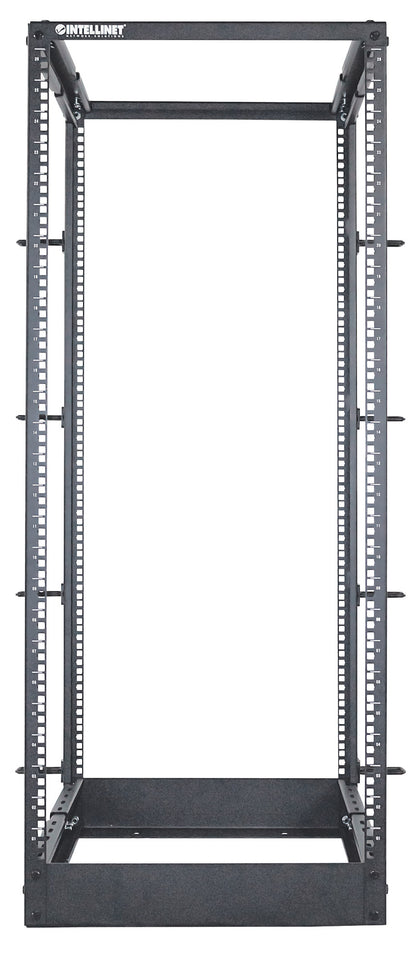 19" Netzwerk-Laborgestell, freistehend, 4 Tragschienen, 26 HE Image 4