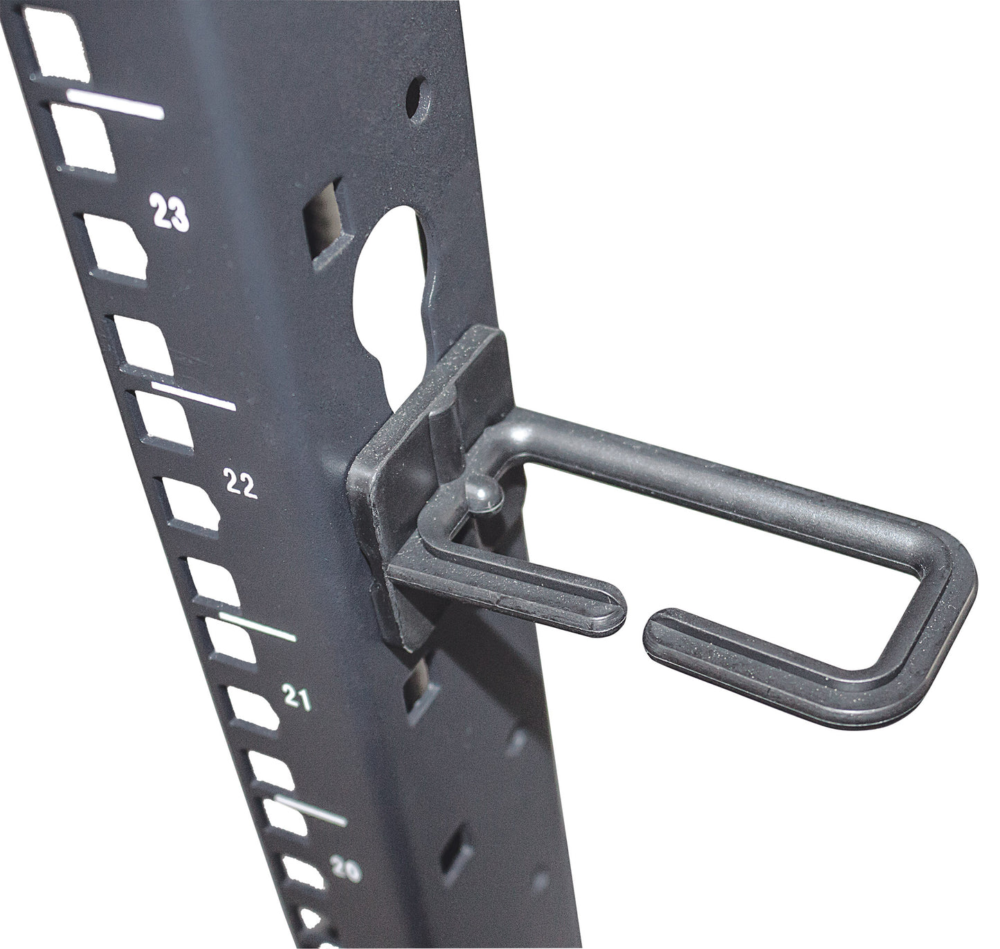 19" Netzwerk-Laborgestell, freistehend, 4 Tragschienen, 26 HE Image 8