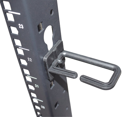 19" Netzwerk-Laborgestell, freistehend, 4 Tragschienen, 26 HE Image 8