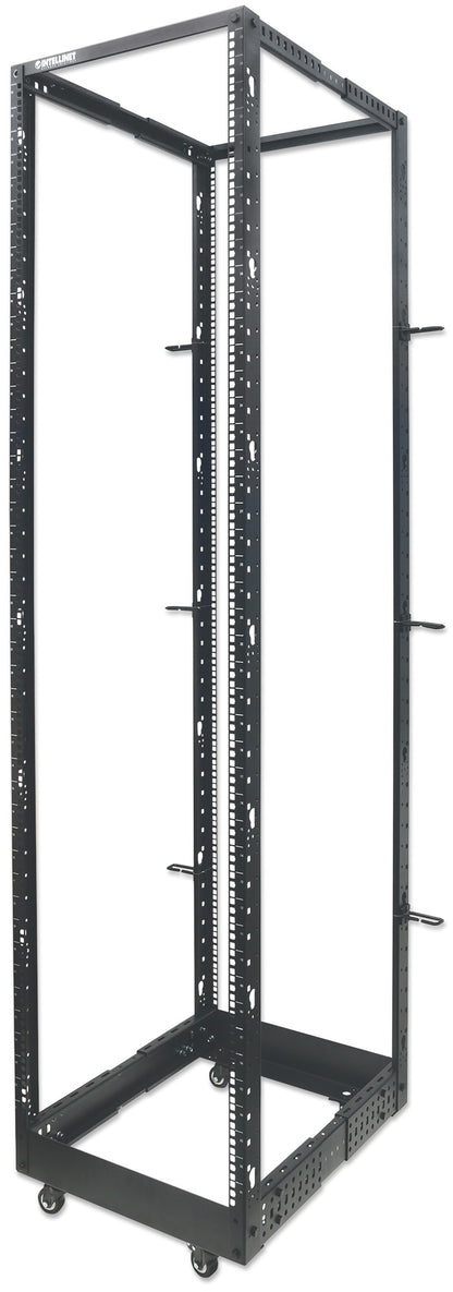 19" Netzwerk-Laborgestell, freistehend, 4 Tragschienen, 45 HE Image 4