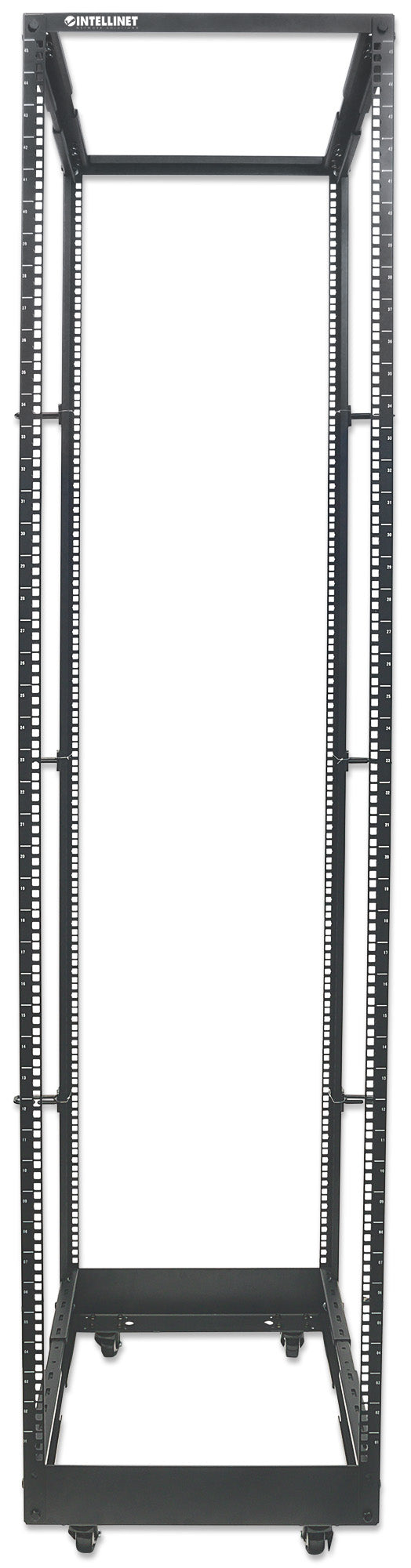 19" Netzwerk-Laborgestell, freistehend, 4 Tragschienen, 45 HE Image 6
