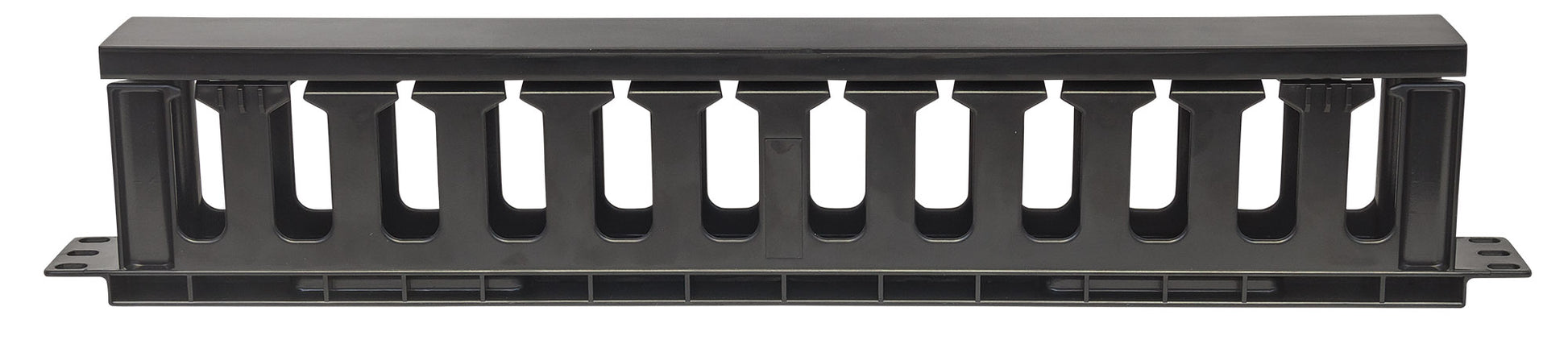 Kabelmanagement für 19"-Schränke, 1 HE, schwarz Image 3