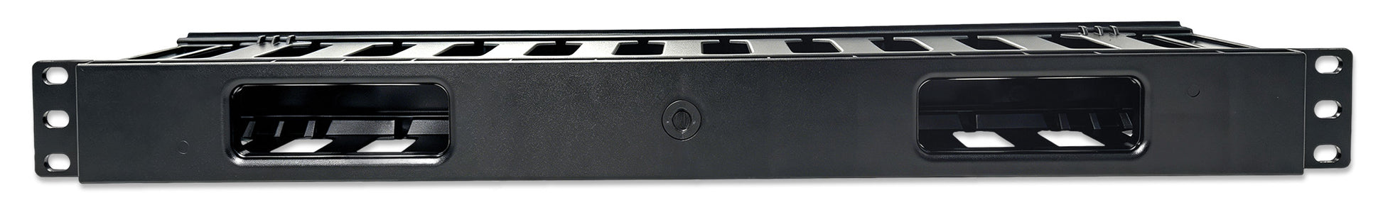 Kabelmanagement für 19"-Schränke, 1 HE, schwarz Image 6
