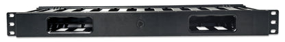 Kabelmanagement für 19"-Schränke, 1 HE, schwarz Image 6