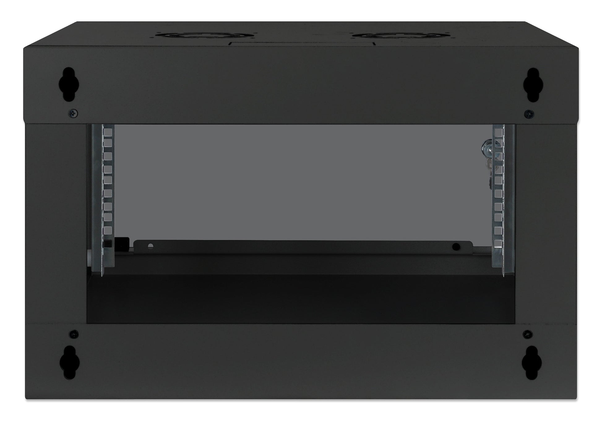 6 HE 19" Netzwerk-Wandverteiler, Basic Line, 560 mm Tiefe, schwarz Image 6