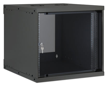 9 HE 19" Netzwerk-Wandverteiler, Basic Line, 560 mm Tiefe, schwarz Image 2