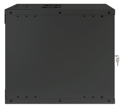 9 HE 19" Netzwerk-Wandverteiler, Basic Line, 560 mm Tiefe, schwarz Image 5