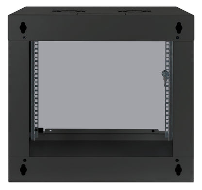9 HE 19" Netzwerk-Wandverteiler, Basic Line, 560 mm Tiefe, schwarz Image 6
