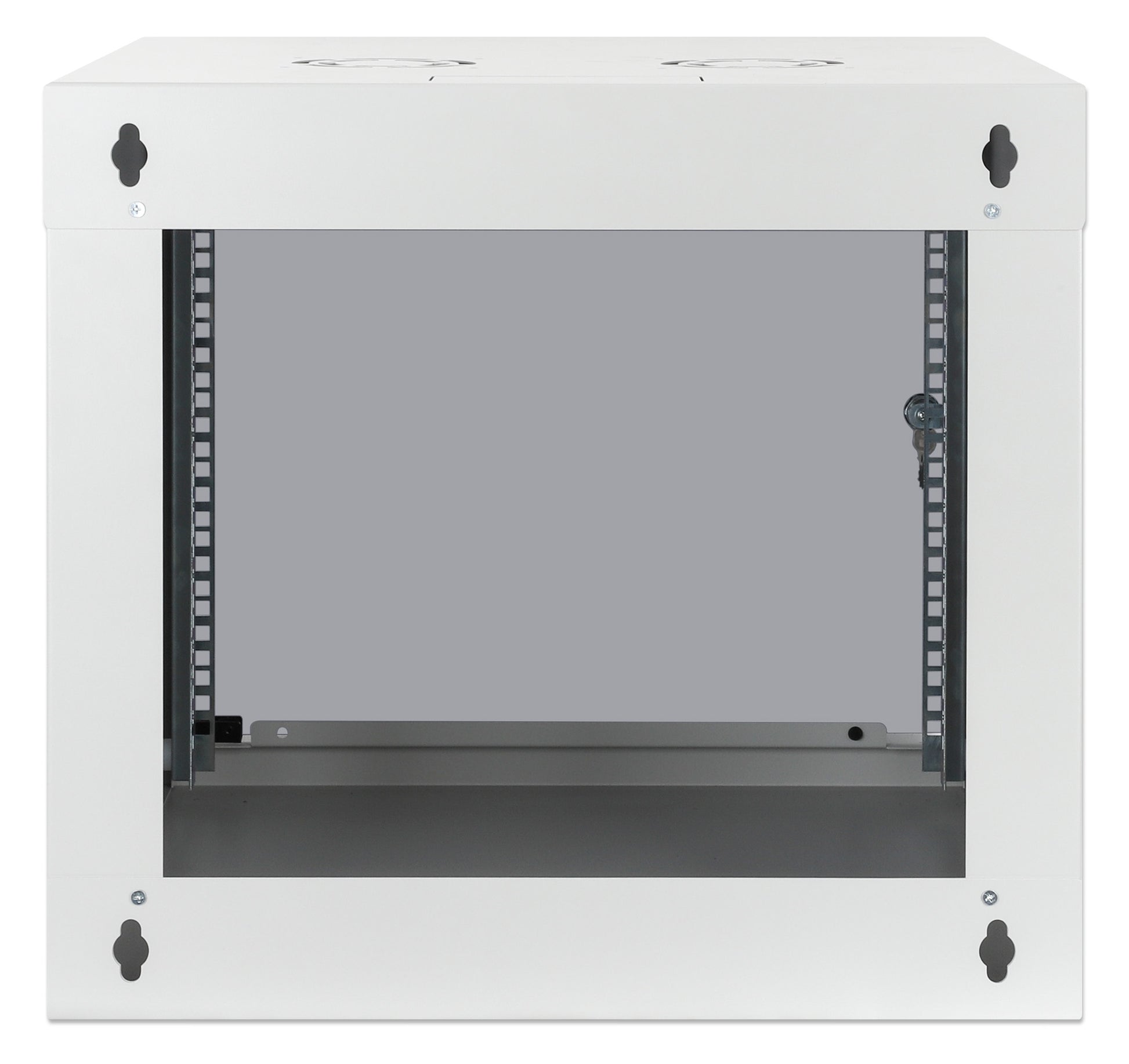 9 HE 19" Netzwerk-Wandverteiler, Basic Line, 560 mm Tiefe, grau Image 6