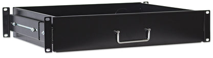 19" Schublade, 2 HE, 350 mm Tiefe, schwarz Image 2