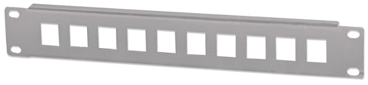 10-Port Patchpanel, unbestückt Image 1