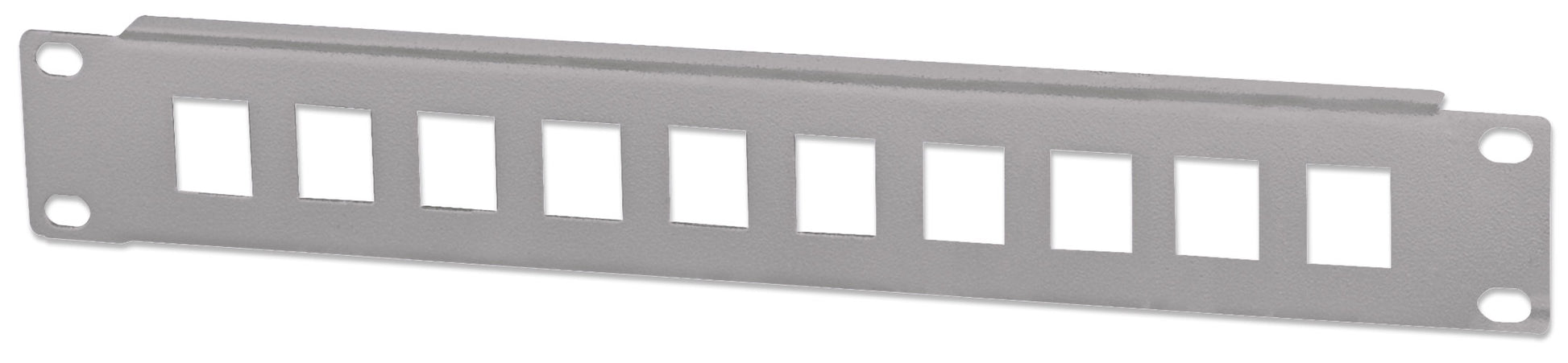 10-Port Patchpanel, unbestückt Image 1