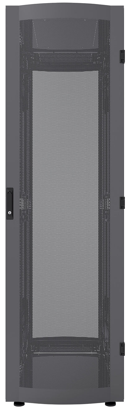 19" Serverschrank, Standard Line, 42 HE, 1200 (T) x 600 (B) mm, schwarz Image 3