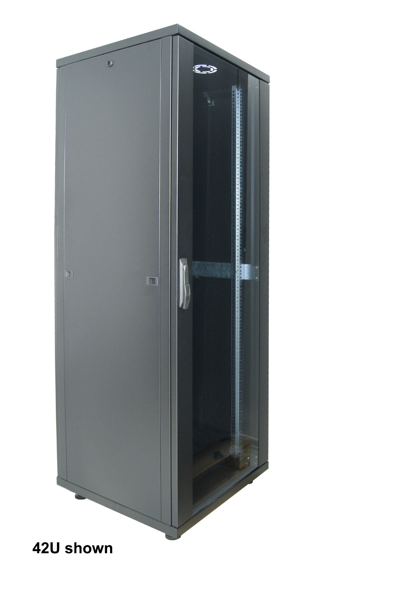 19" Netzwerkschrank, Basic Line, 32 HE, 800 (T) x 600 (B) mm, schwarz Image 3