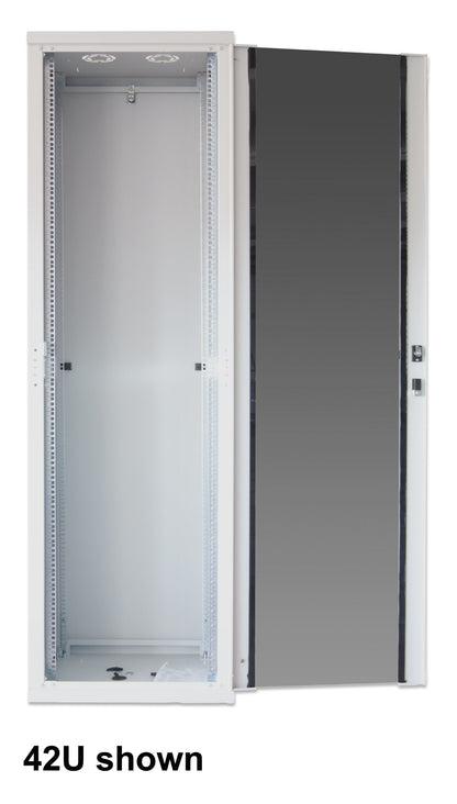 19" Netzwerkschrank, Basic Line, 32 HE, 800 (T) x 600 (B) mm, grau Image 5