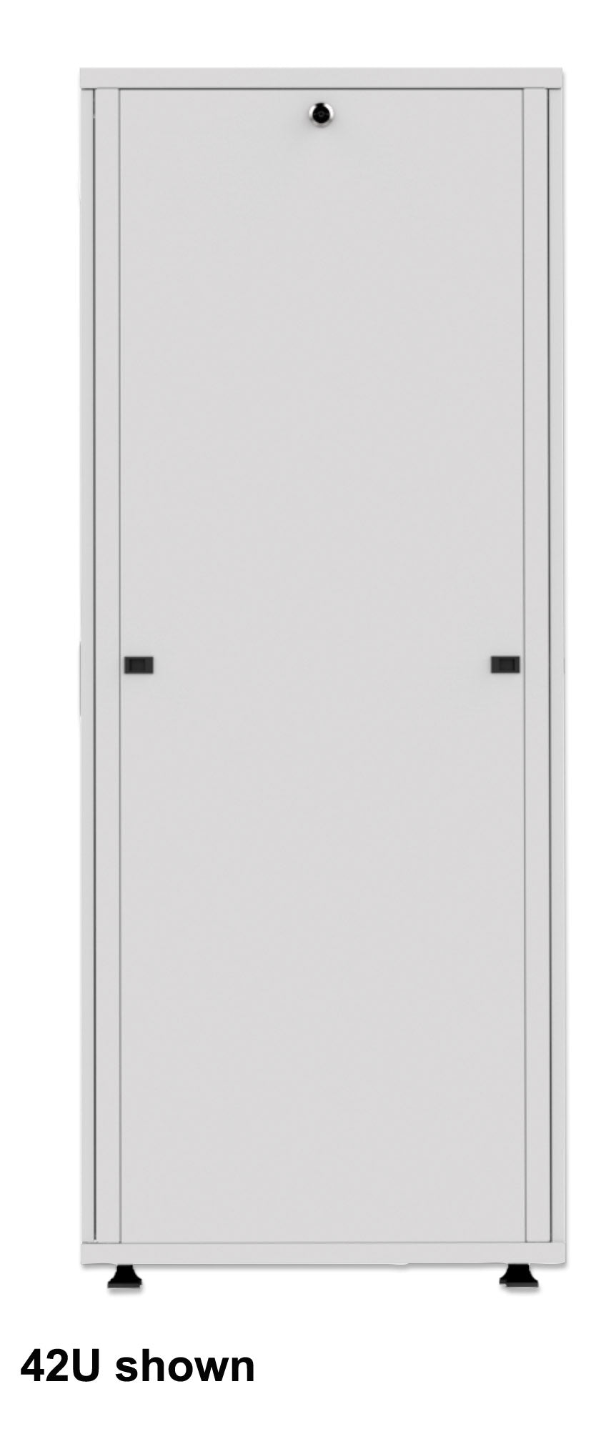 19" Serverschrank, Basic Line, 26 HE, 1000 (T) x 600 (B) mm, grau Image 4