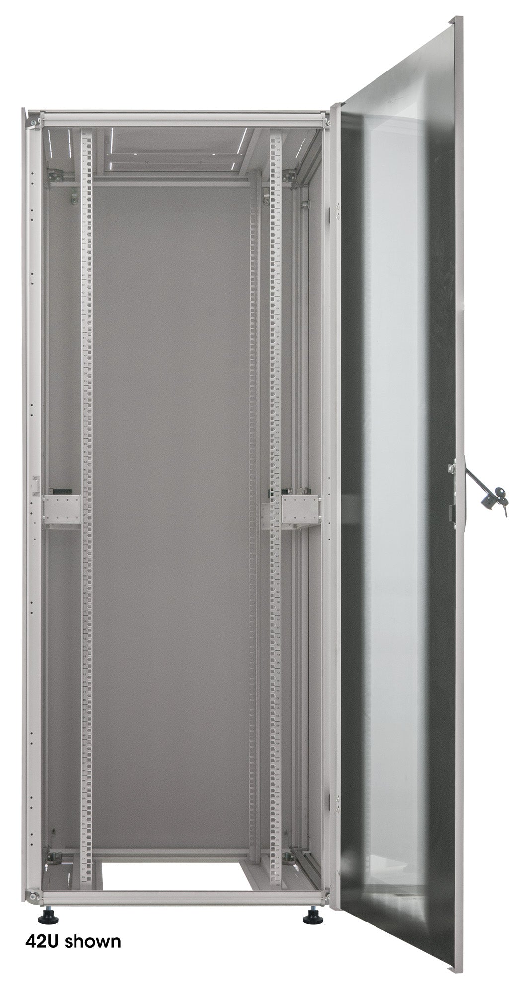 19" Netzwerkschrank, Premium Line, 32 HE, 800 (T) x 600 (B) mm, grau Image 3