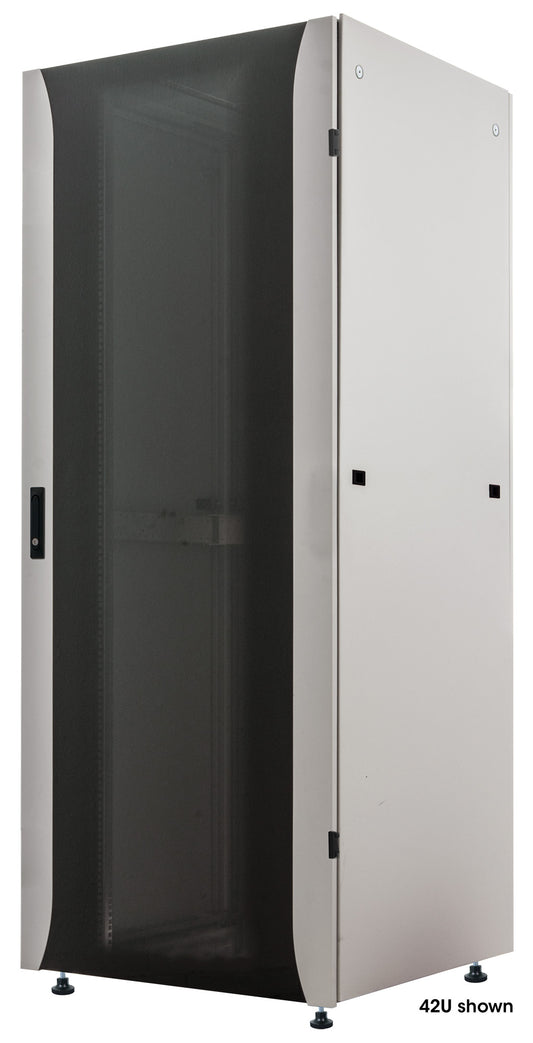 19" Netzwerkschrank, Premium Line, 32 HE, 800 (T) x 600 (B) mm, grau Image 1