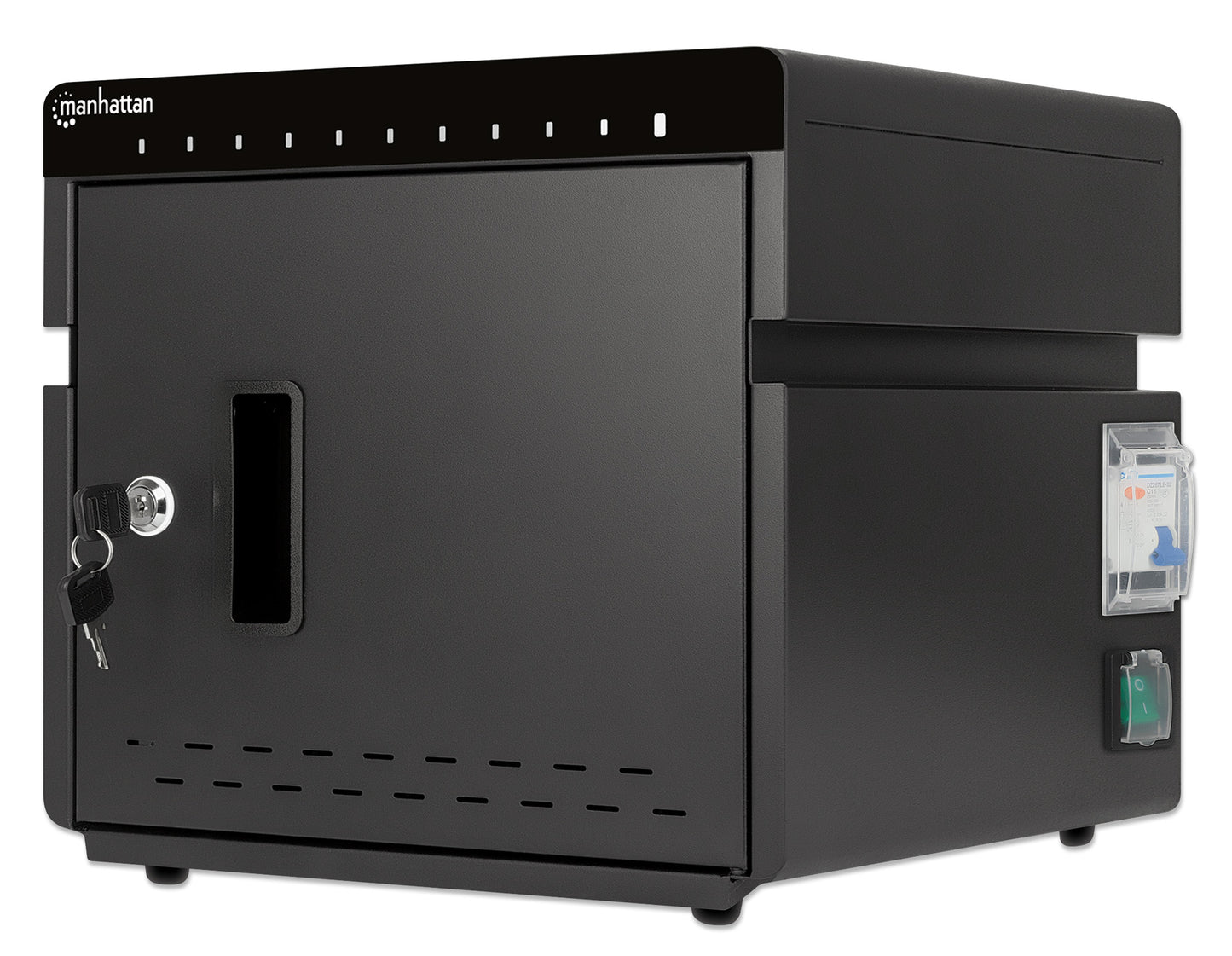 10-Port USB-C Desktop Ladeschrank - 18W pro Port Image 1