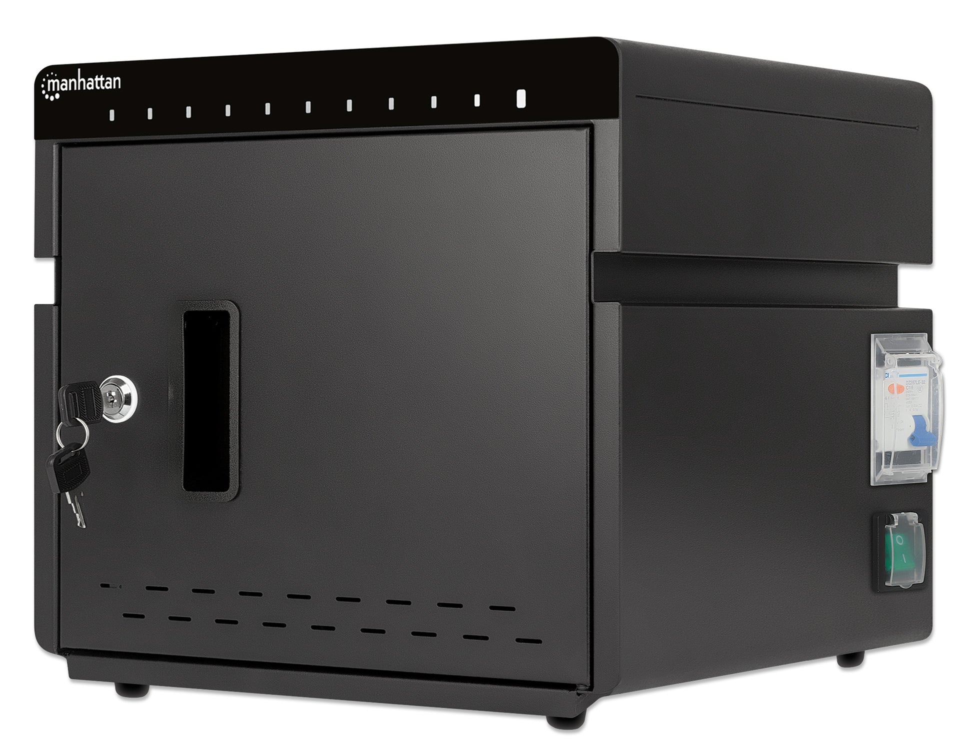 10-Port USB-C Desktop Ladeschrank - 18W pro Port Image 1