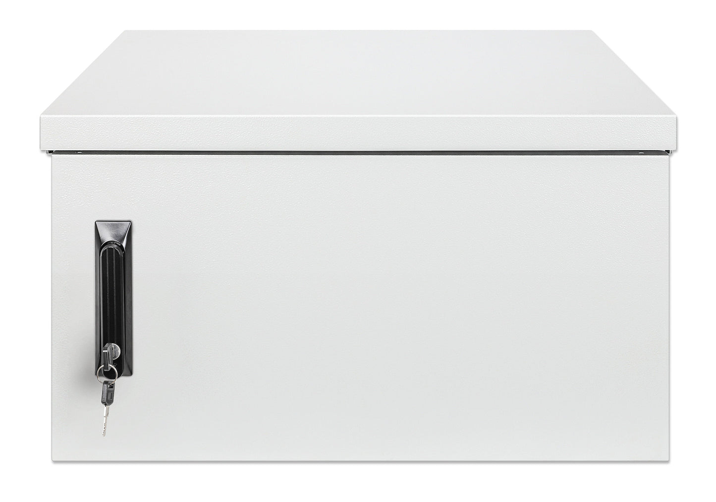 6 HE Industrieller IP55 19" Wandverteiler mit integrierten Lüftern, grau Image 3